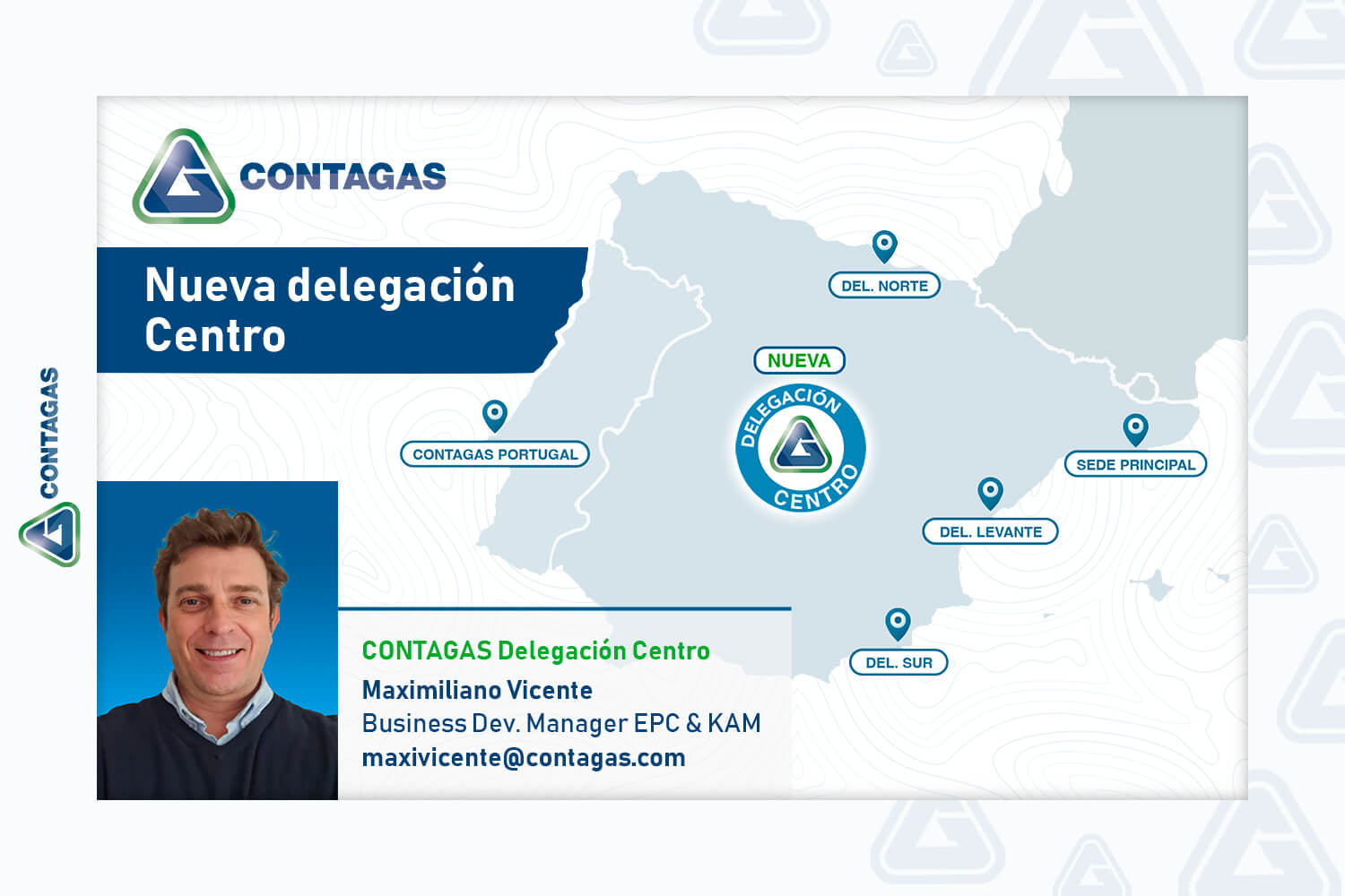 Nueva delegación Centro CONTAGAS