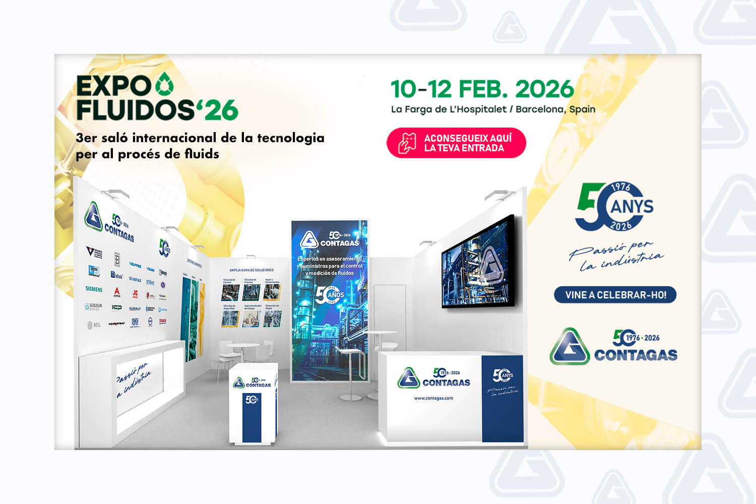 CONTAGAS a Expofluidos 2026