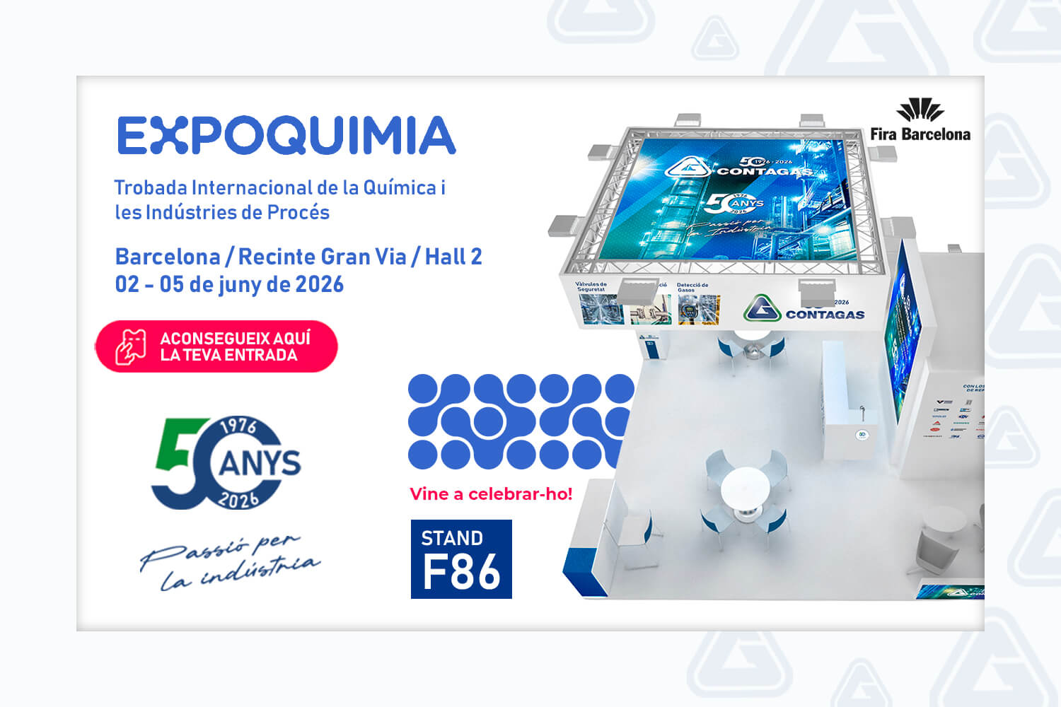 CONTAGAS a Expoquimia 2026